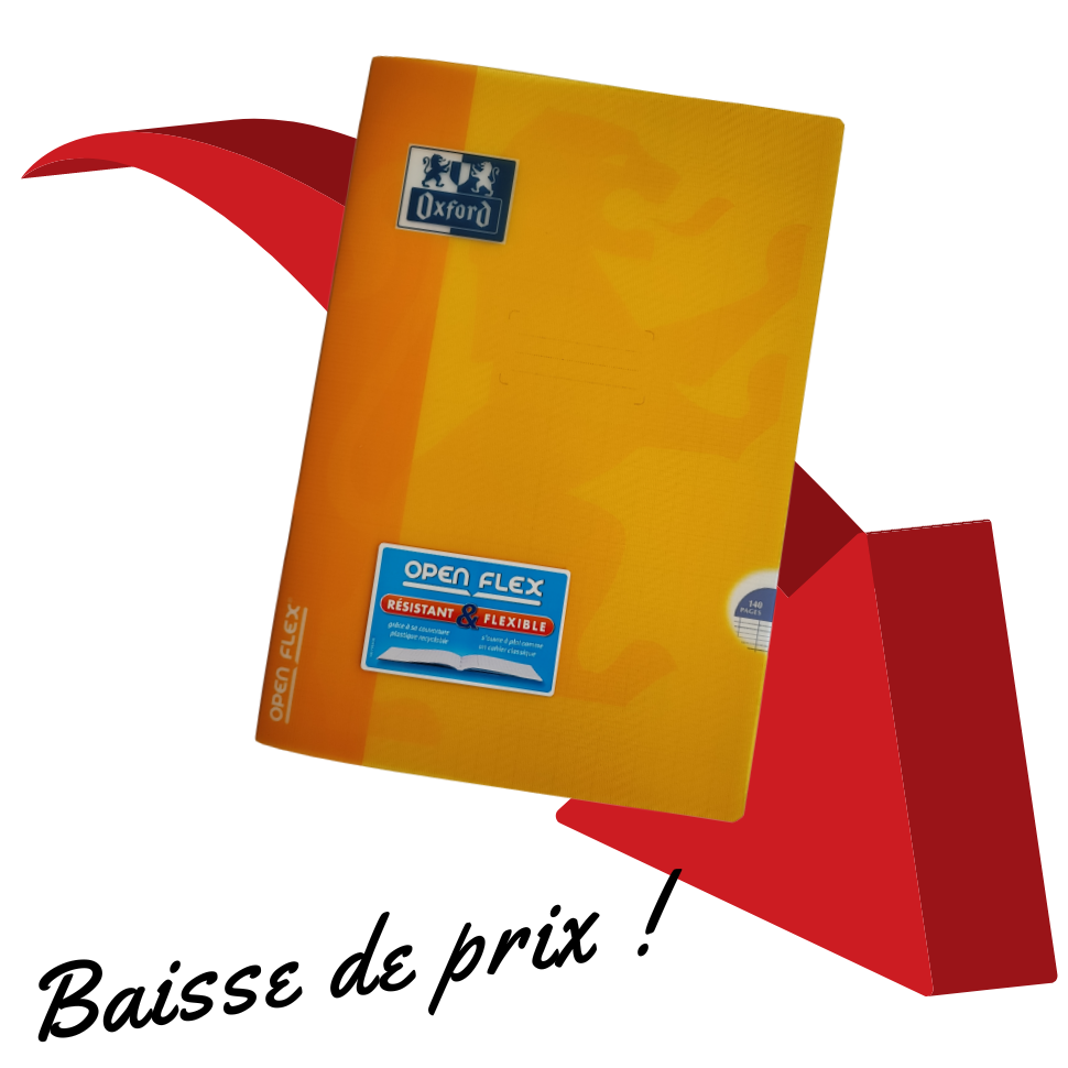 OPENFLEX PIQUÉ 21X29.7CM 140 PAGES SÉYÈS JAUNE