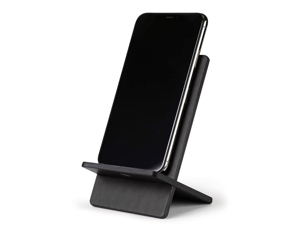 Support pour téléphone CLAIREFONTAINE Rhodiarama noir vue 2