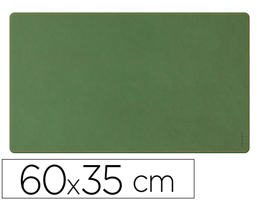 Sous-main CLAIREFONTAINE Rhodiarama sauge vue 2
