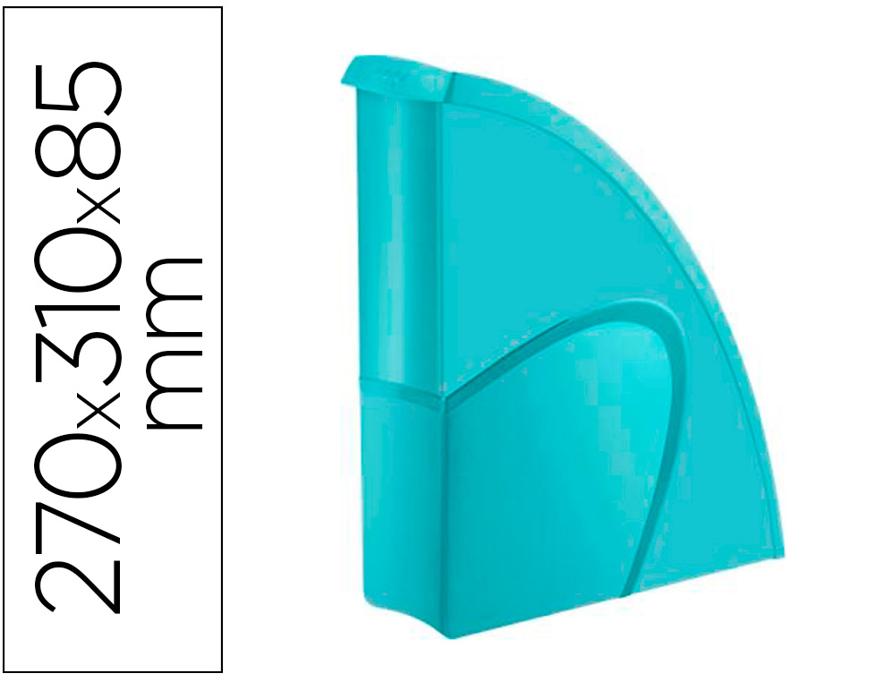 Porte-revues CEP Riviera vert deau vue 2