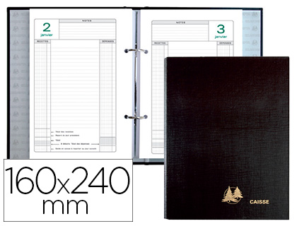 EXACOMPTA AGENDA DE CAISSE 38395