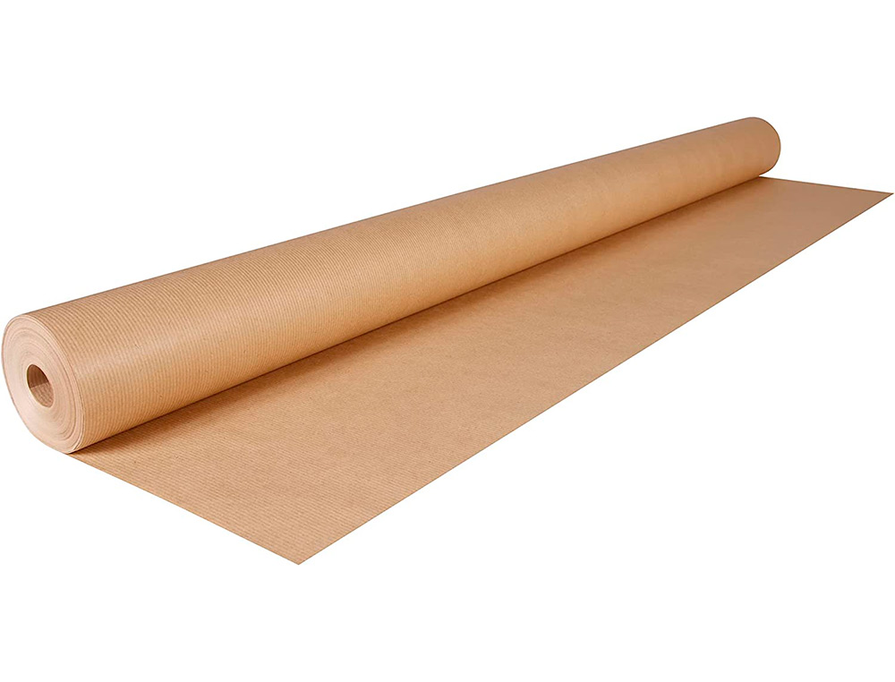 ROULEAU DE PAPIER KRAFT BRUN 1X5M