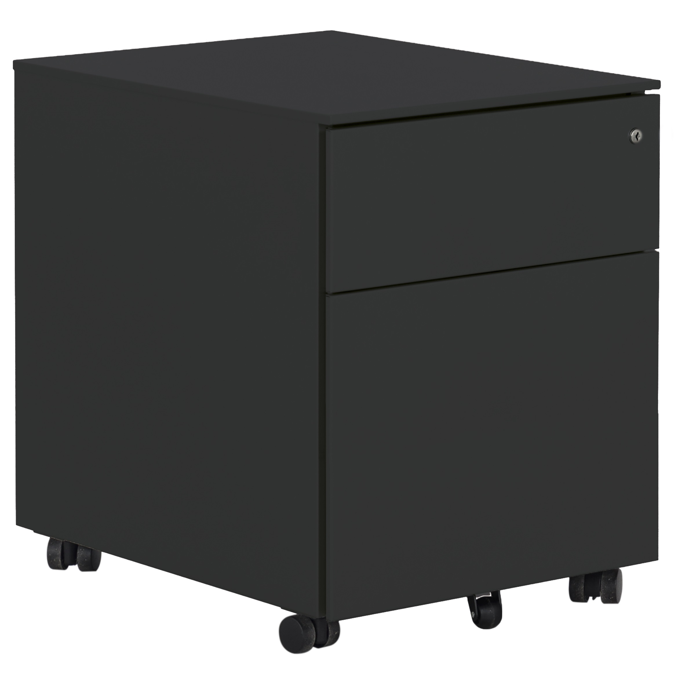 Caisson mobile GAUTIER OFFICE Connexion 2 tiroirs anthracite