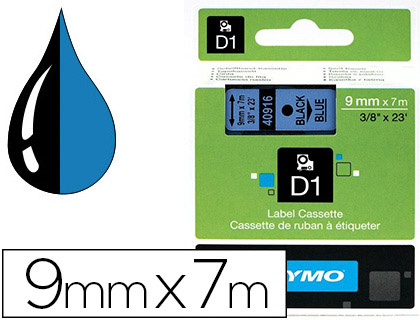 DYMO RUBAN TITREUSE D1 408127