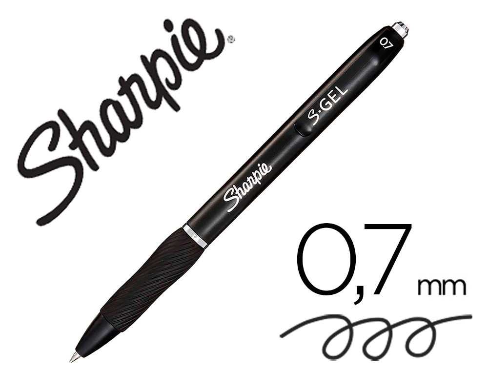 STYLO BILLE S-GEL NOIR