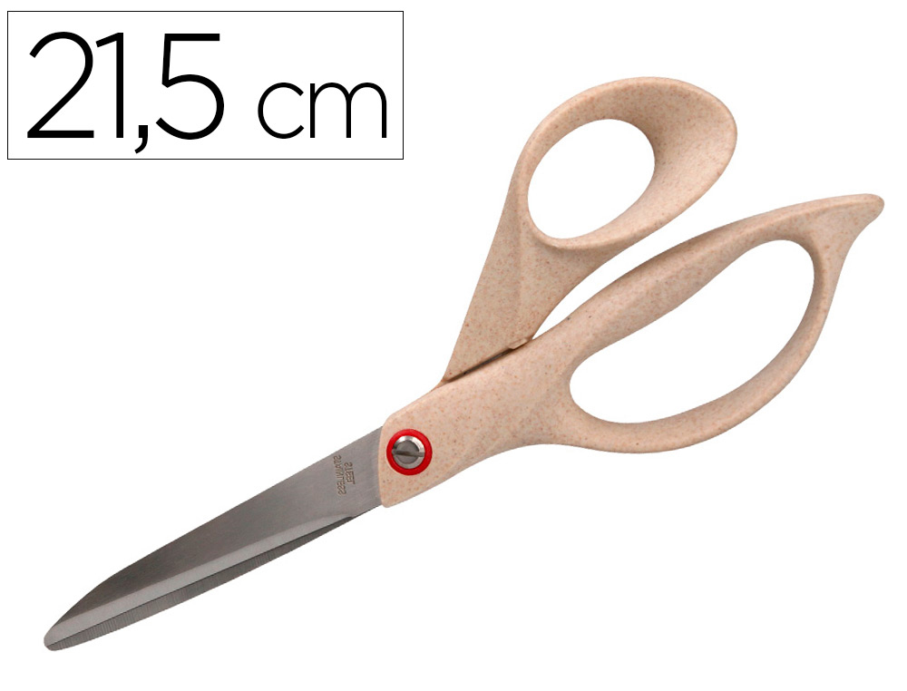 Ciseaux de bureau Liderpapel 21,5 cm, détail