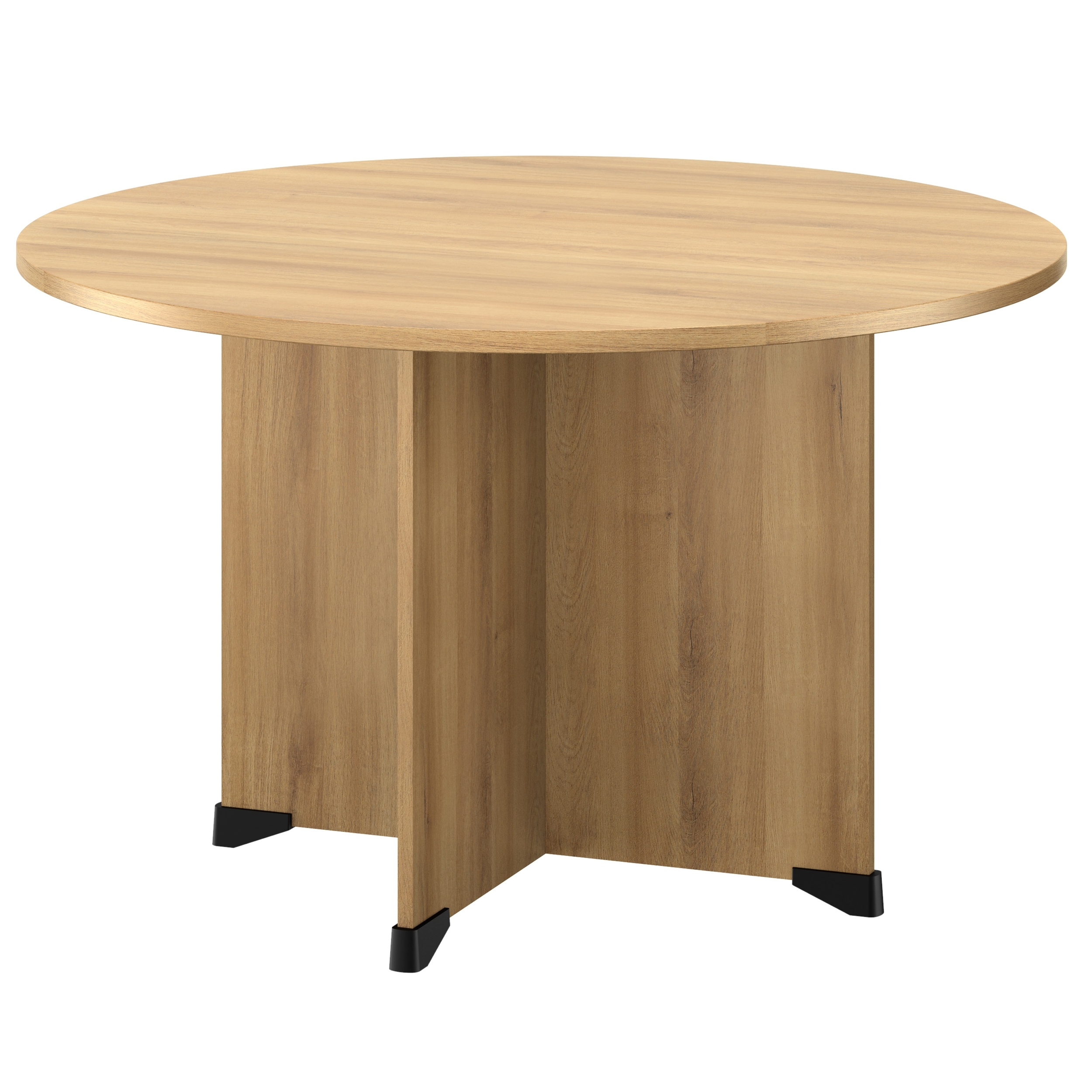 Table ronde 120 cm Jazz+ chêne du bocage Gautier Office