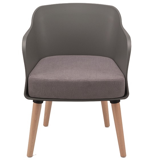 Fauteuil daccueil MTI Anor gris