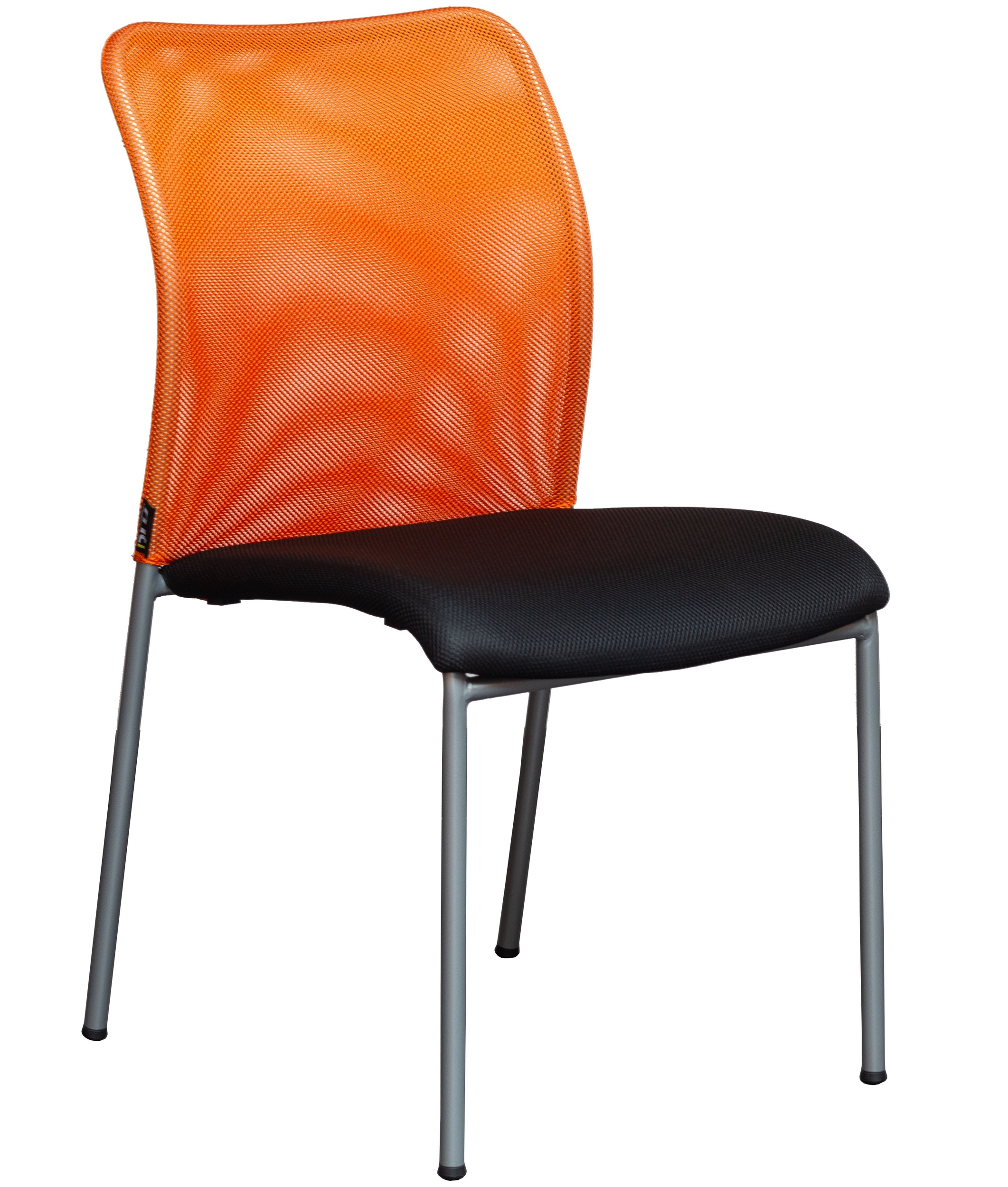 Chaise visiteur MTI Caluan orange