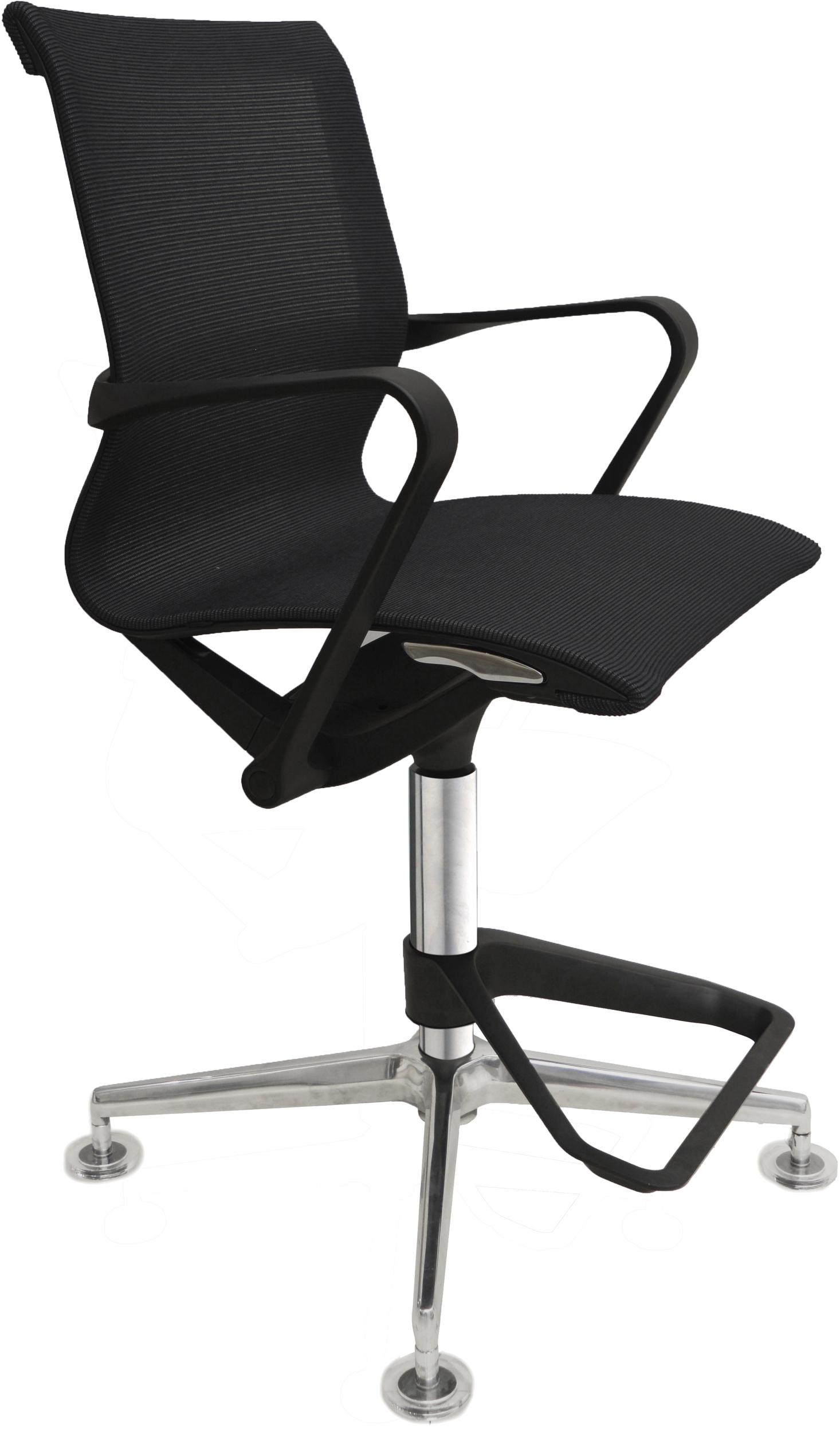 Fauteuil haut MTI Cameron noir
