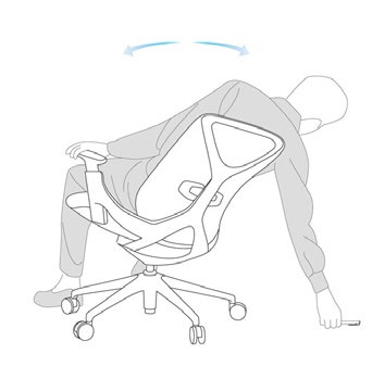 FAUTEUIL ERGONOMIQUE FLEXY MTGA401Y-700 6