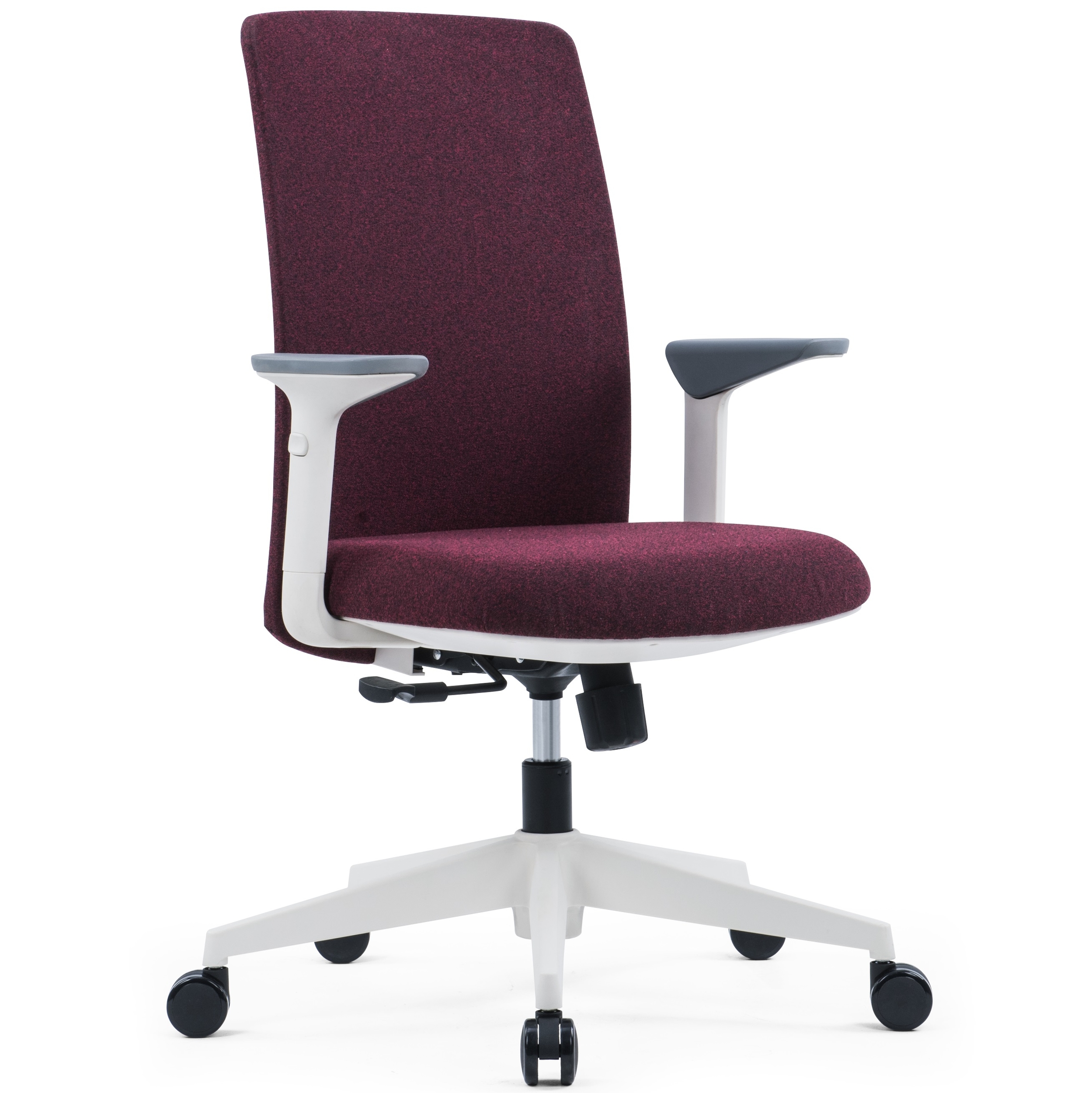 Fauteuil ergonomique MTI Eekway blanc et rouge