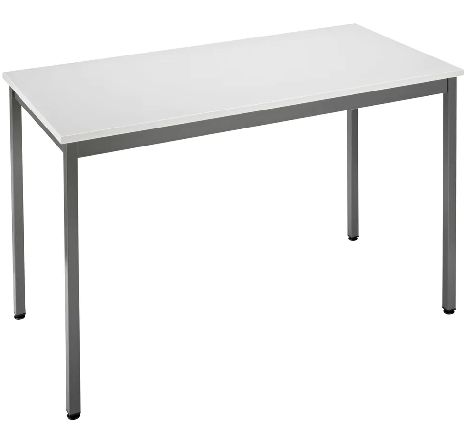 TABLE MODULAIRE RECTANGULAIRE GRIS CLAIR ANTHRACITE
