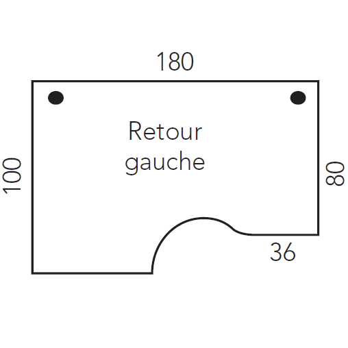 plan compact gauche 180