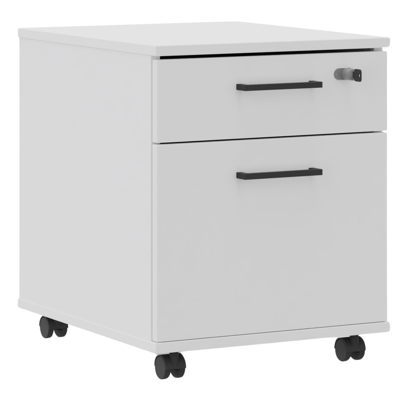 MNB CAISSON MOBILE 2T BLANC NOIR