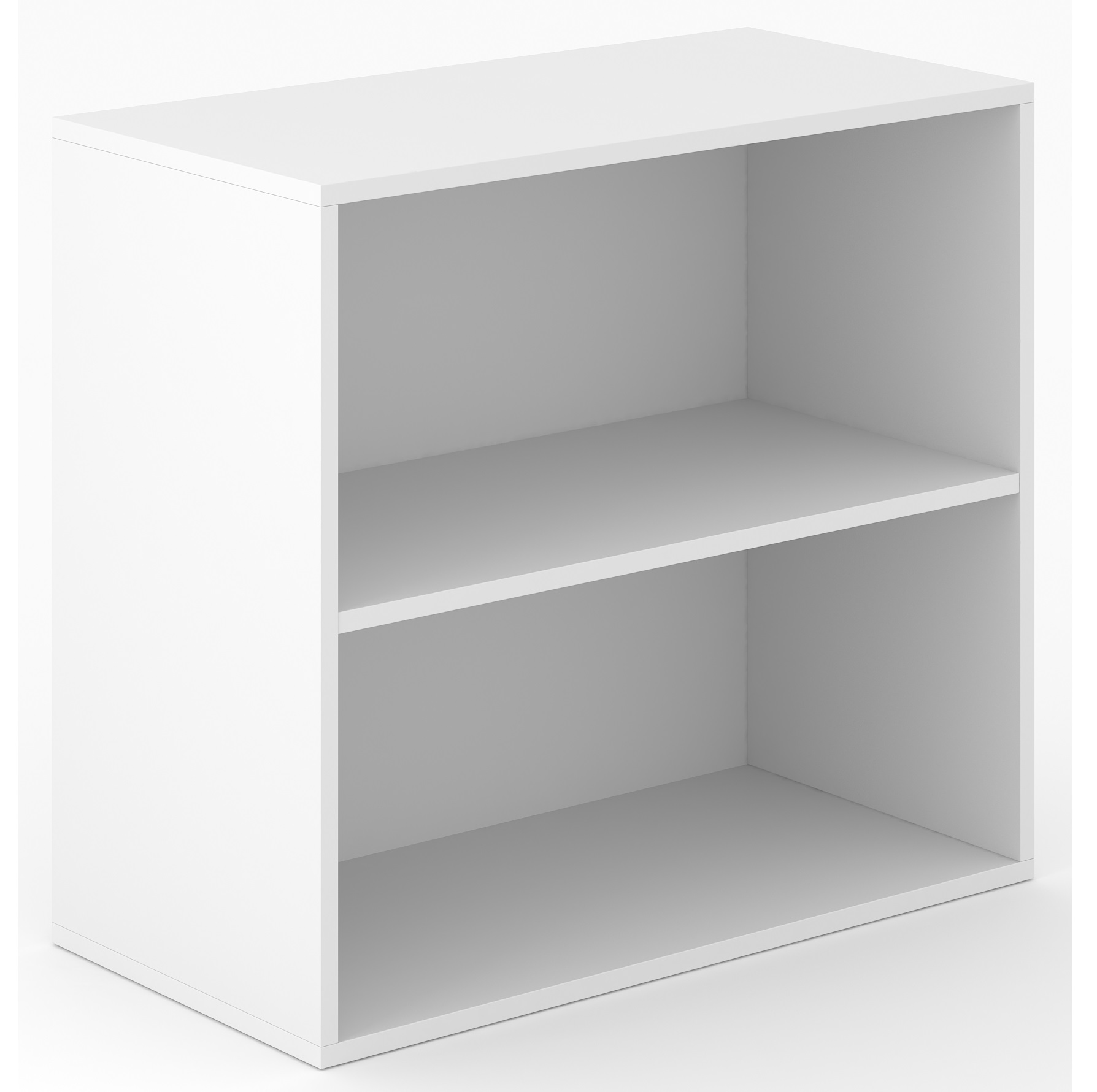 MON NOUVEAU BUREAU BIBLIOTHEQUE BASSE BLANC