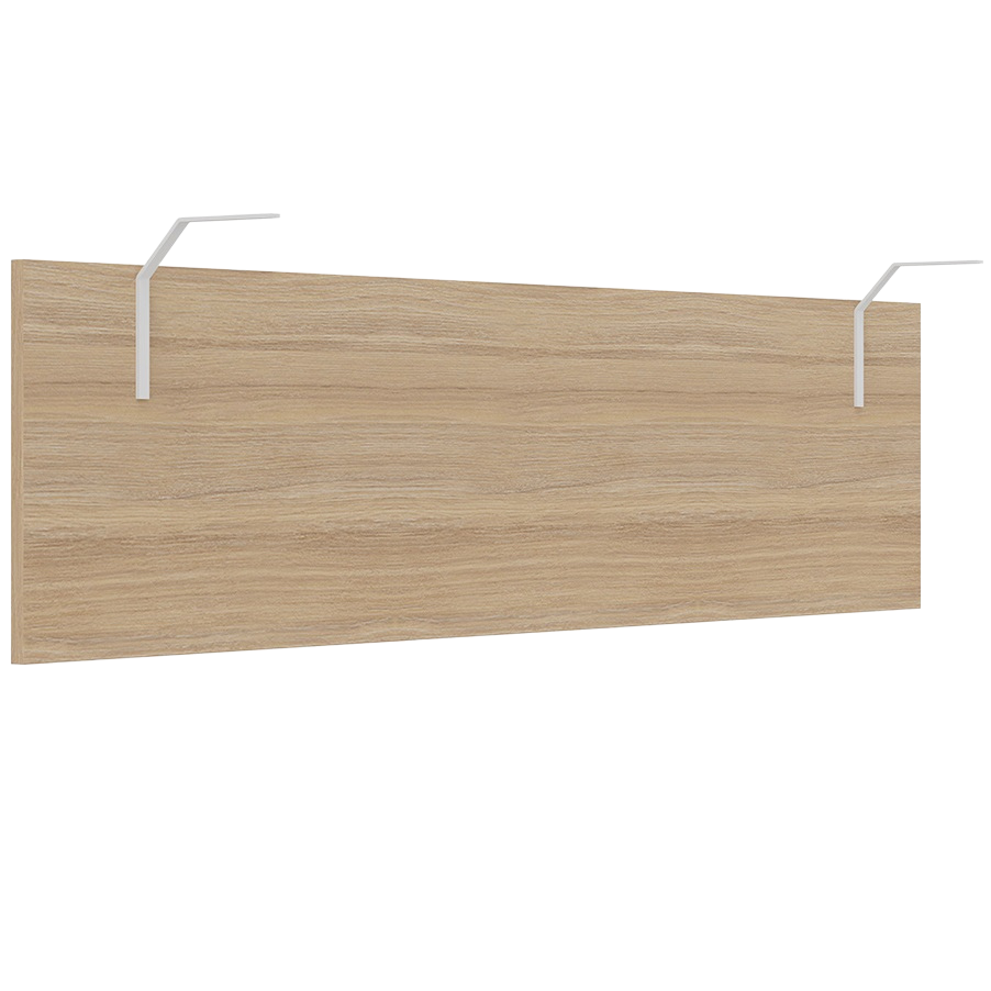 VOILE DE FOND CHENE AMBRE ET ATTACHES BLANCHES DNH120D2E