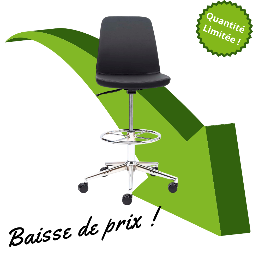 MNB CHAISE HAUTE JESS ROULETTES