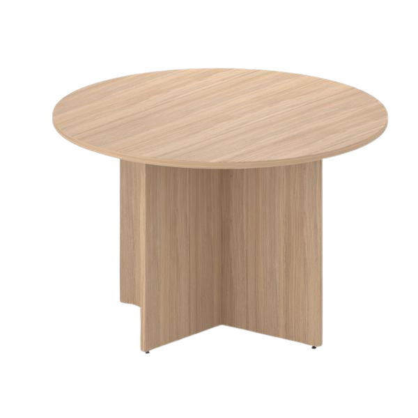 MADERA TABLE RONDE CHENE AMBRE