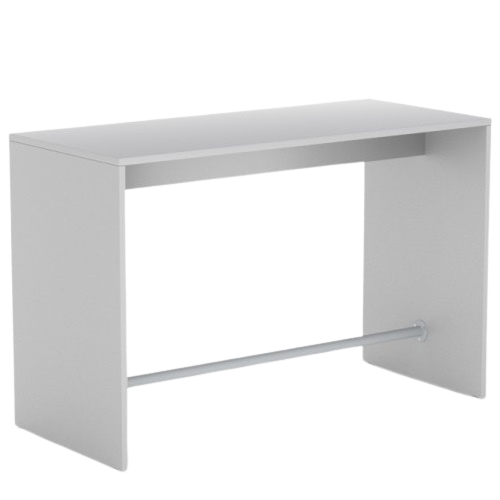 MADERA TABLE RONDE BLANCHE