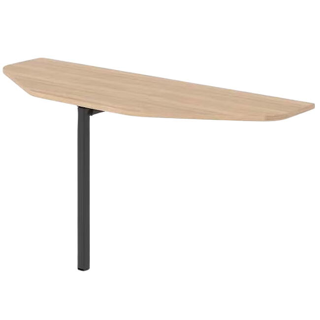MON NOUVEAU BUREAU DEMI LUNE ANNAKA CHENE AMBRE &amp; NOIR