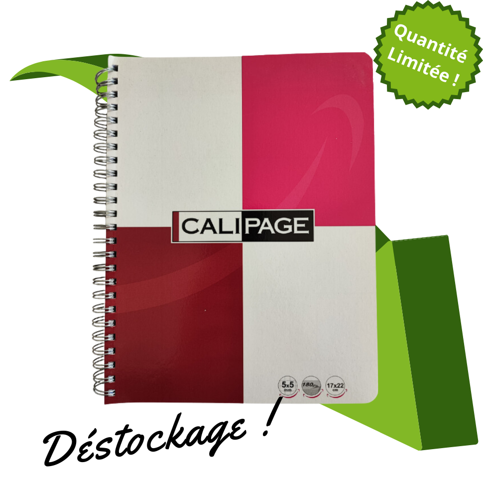 CALIPAGE CAHIER FRAMBOISE 415791.2