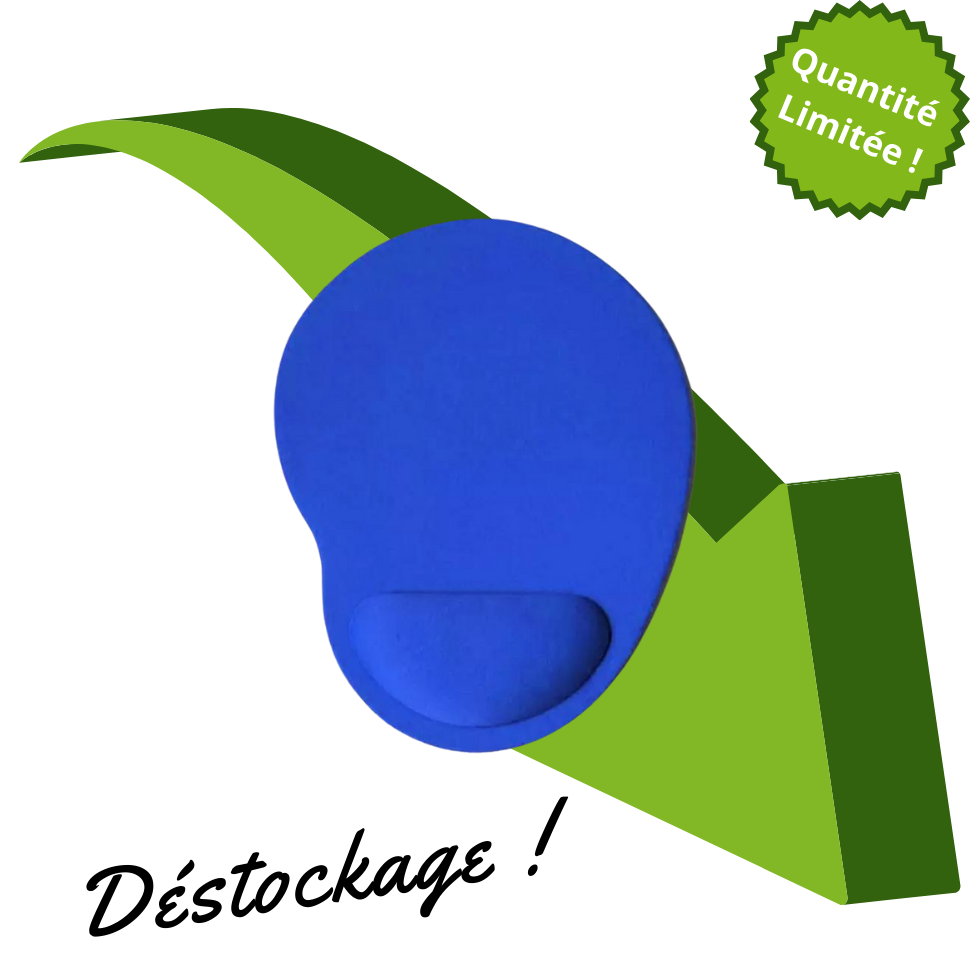 Tapis souris bleu