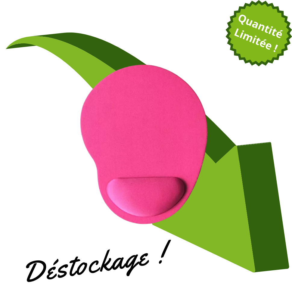 Tapis souris rose