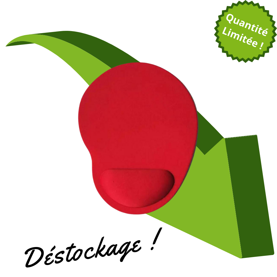 Tapis souris rouge