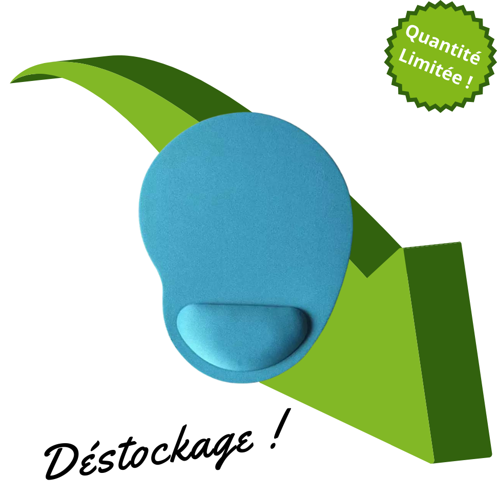 Tapis souris turquoise