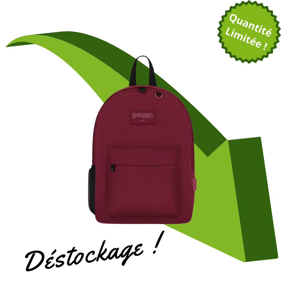 EASTWEST SAC A DOS BURGUNDY