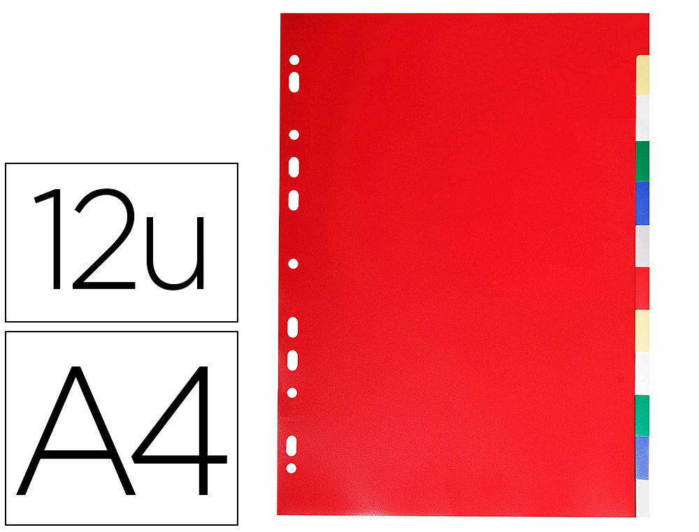 EXACOMPTA INTERCALAIRES POLYPRO 76924