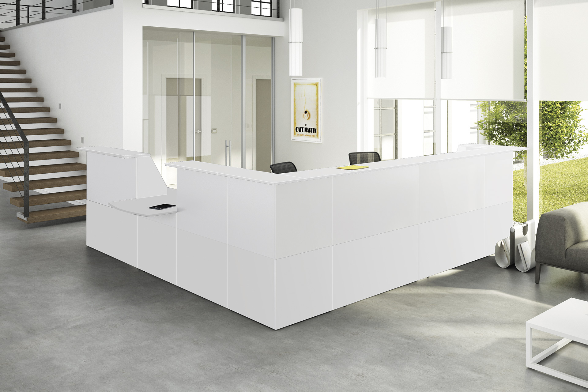 ARTAREDDI ACCUEIL ALICANTE BLANC AMBIANCE 03