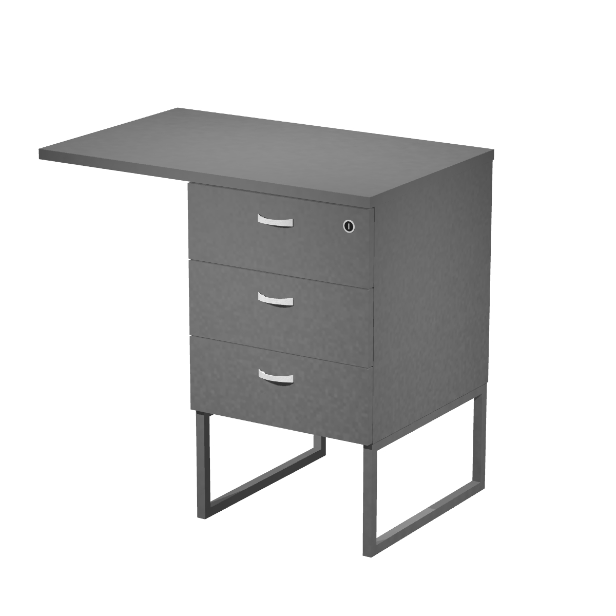 ARTARREDI BLADE ANTHRACITE CAISSON 419MET+TOP80_T-AF