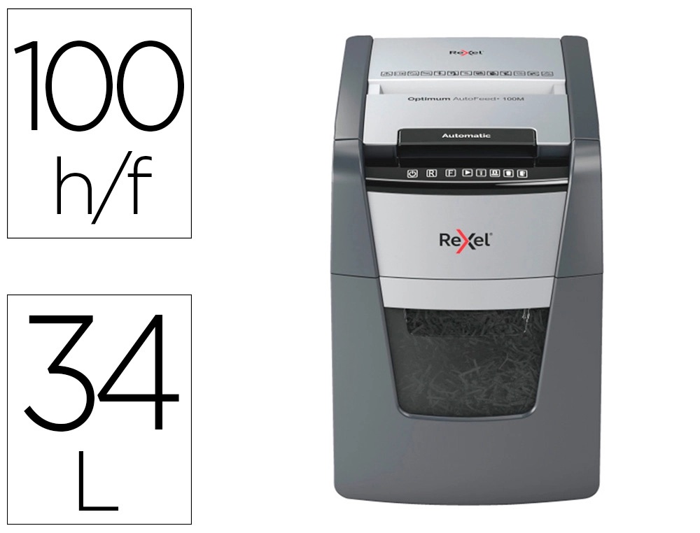 REXEL DESTRUCTEUR DE DOCUMENTS 157644