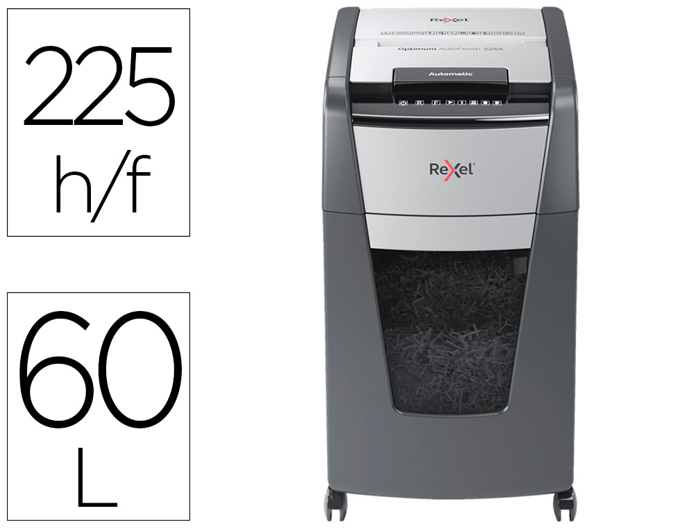 REXEL DESTRUCTEUR DE DOCUMENTS 157646