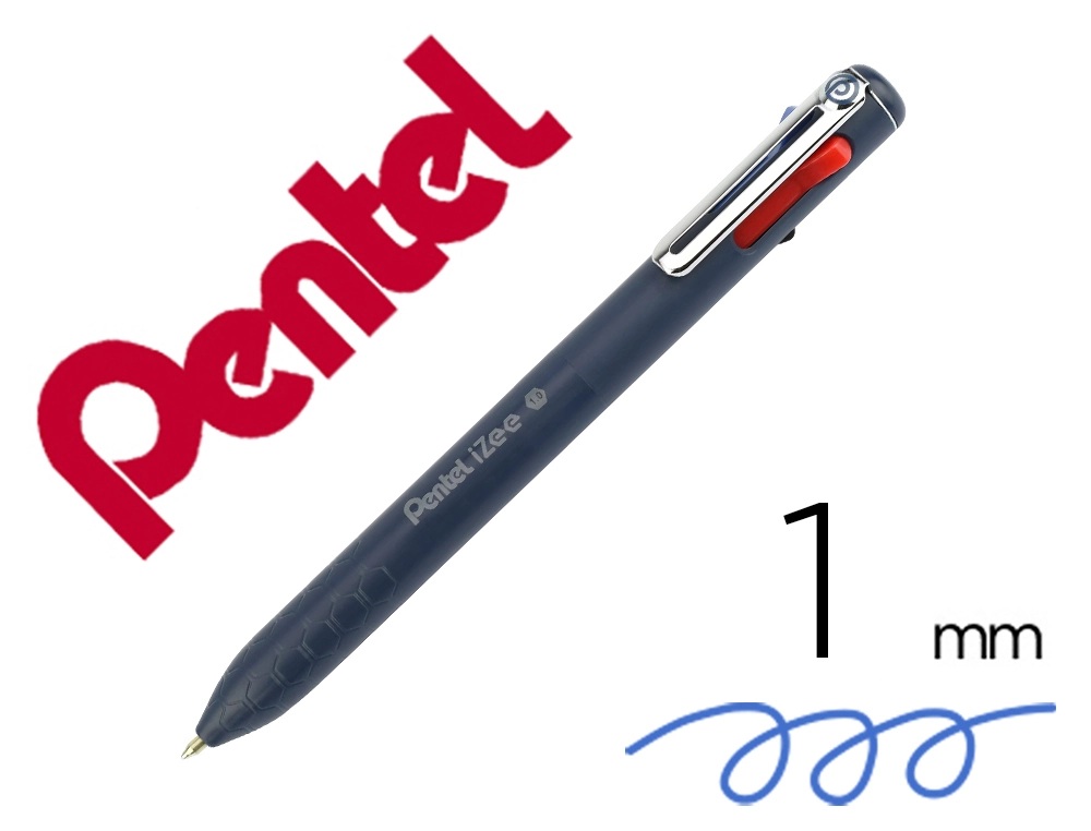 PENTEL STYLO 4 COULEURS IZEE 604067