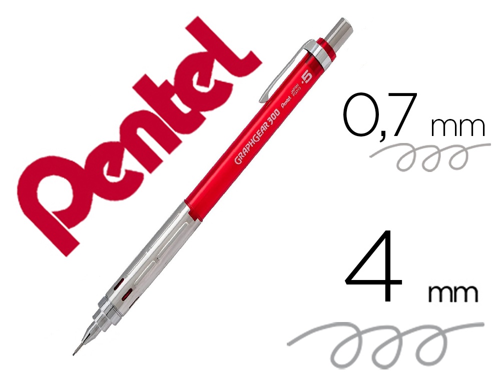 PENTEL PORTEMINES GRAPHGEAR 300 161015