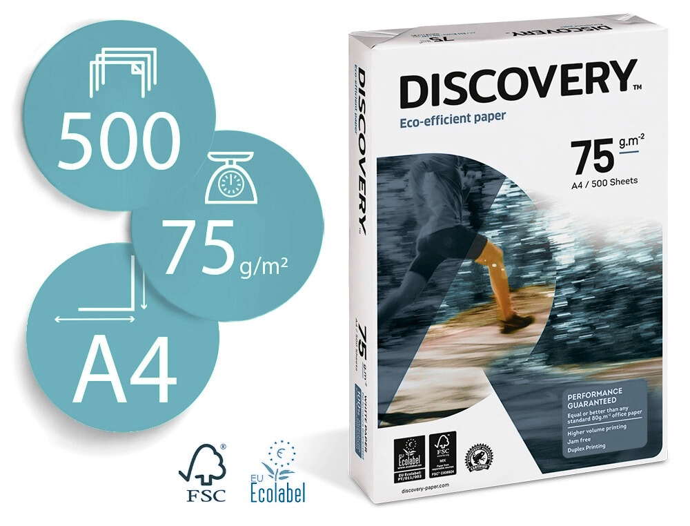 DISCOVERY PAPIER A4 80G 31222