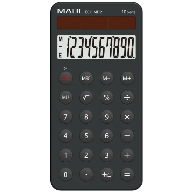 MAUL CALCULATRICE DE POCHE ECO MD2 170200