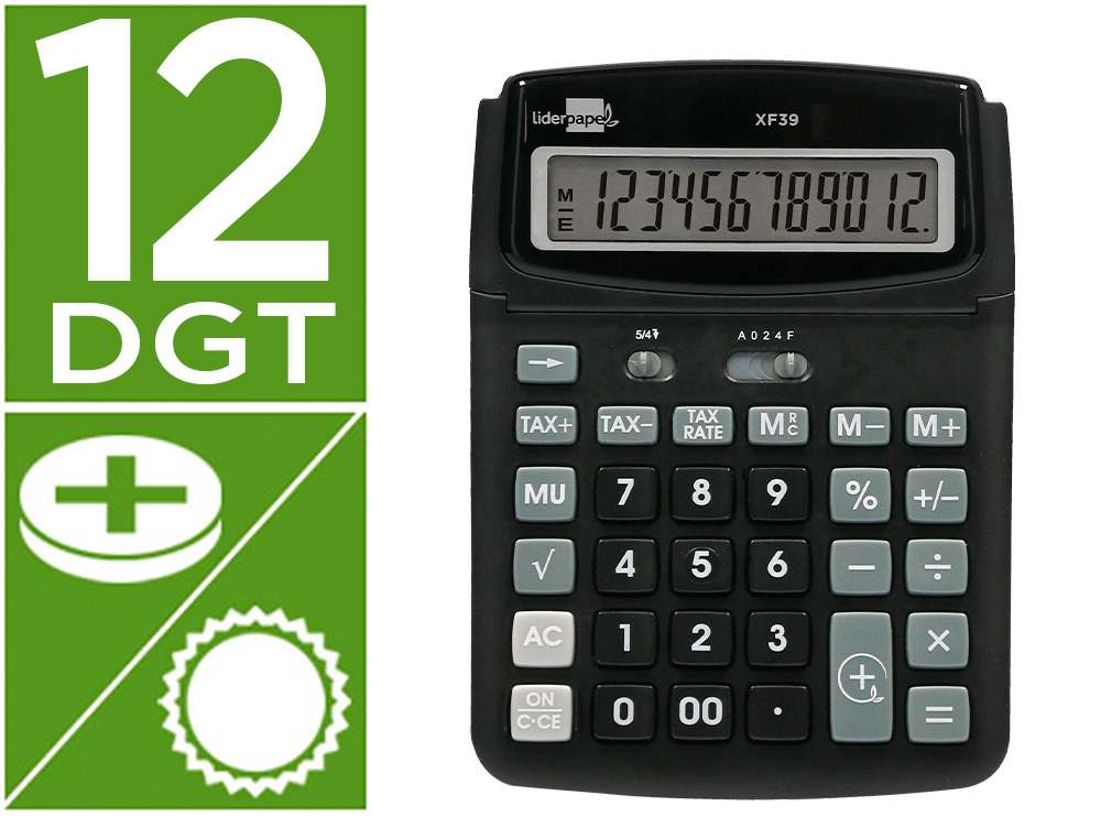 liderpapel calculatrice de bureau 162544