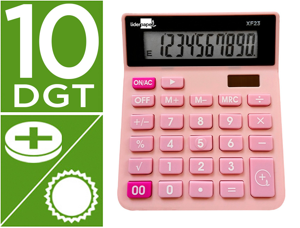 LIDERPAPEL CALCULATRICE DE BUREAU 166961