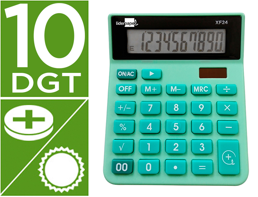 LIDERPAPEL CALCULATRICE DE BUREAU 166962