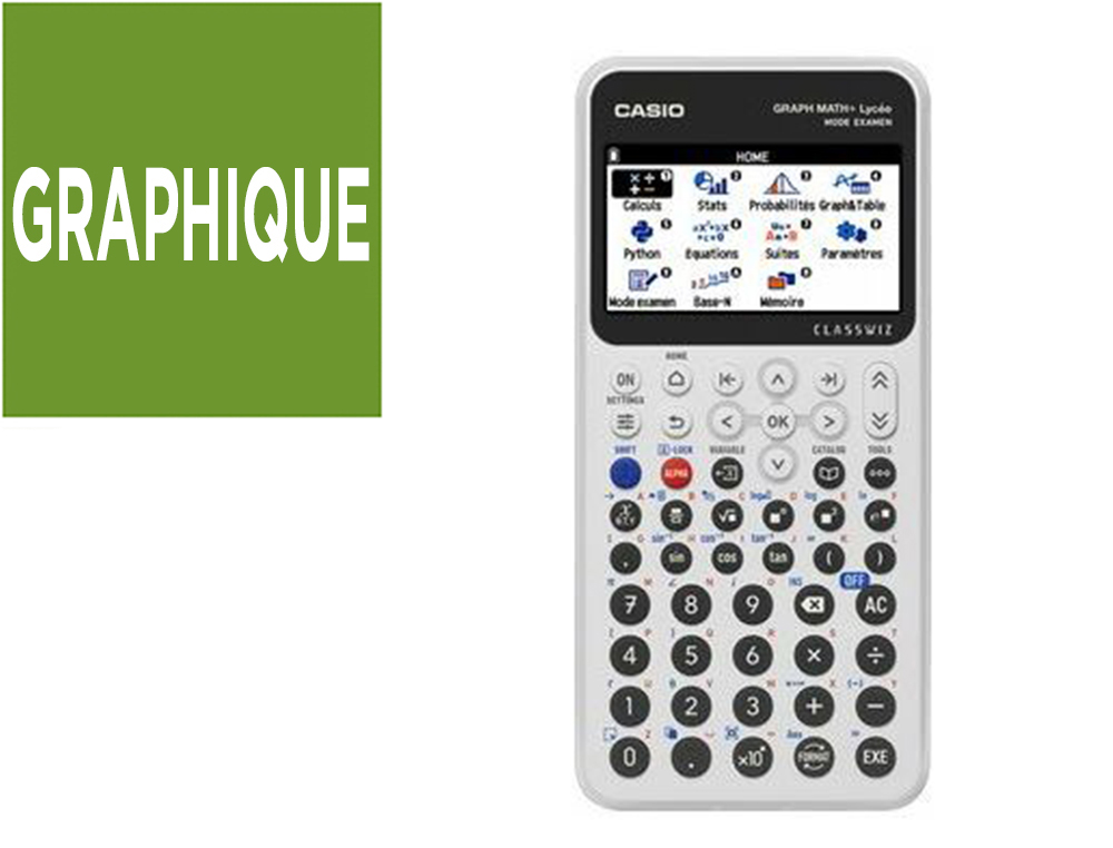 CASIO CALCULATRICE GRAPHIQUE GRAPHMAT 170093