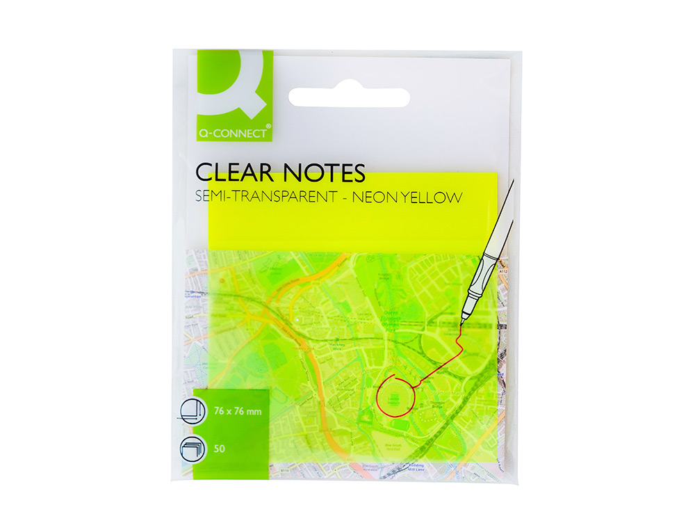 Q-CONNECT NOTES TRANSPARENTES 162513