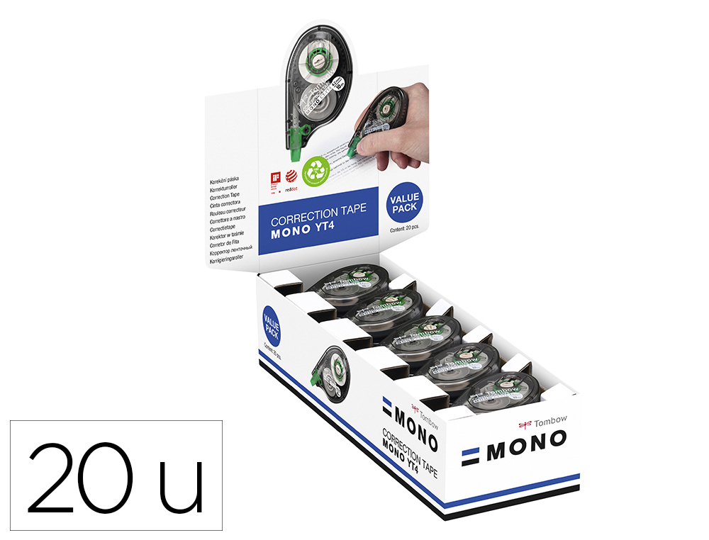 ROLLER DE CORRECTION MONO CT-YT4 PRÉSENTOIR DE 20 43046