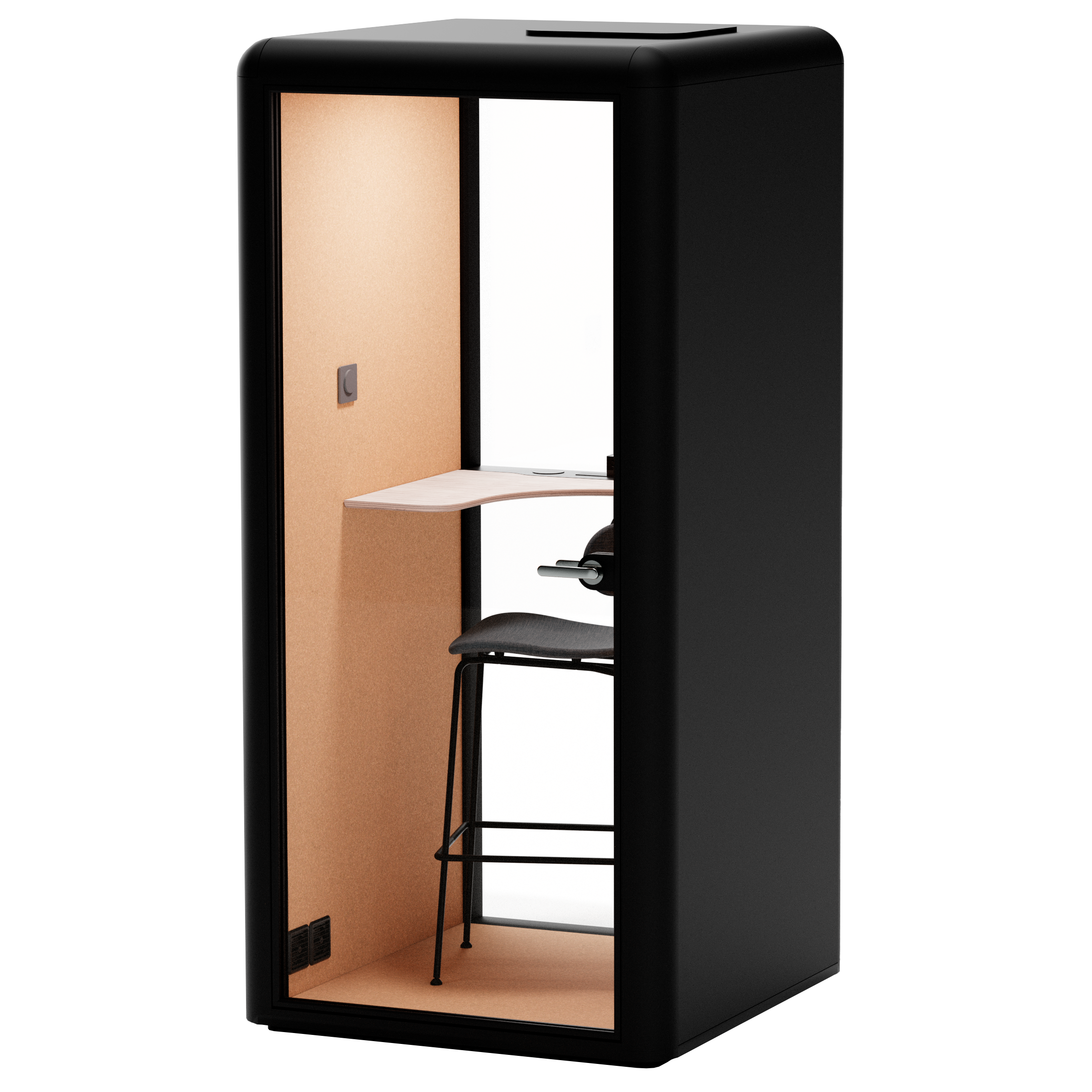 CABINE ACOUSTIQUE ESSEN S NOIR 01