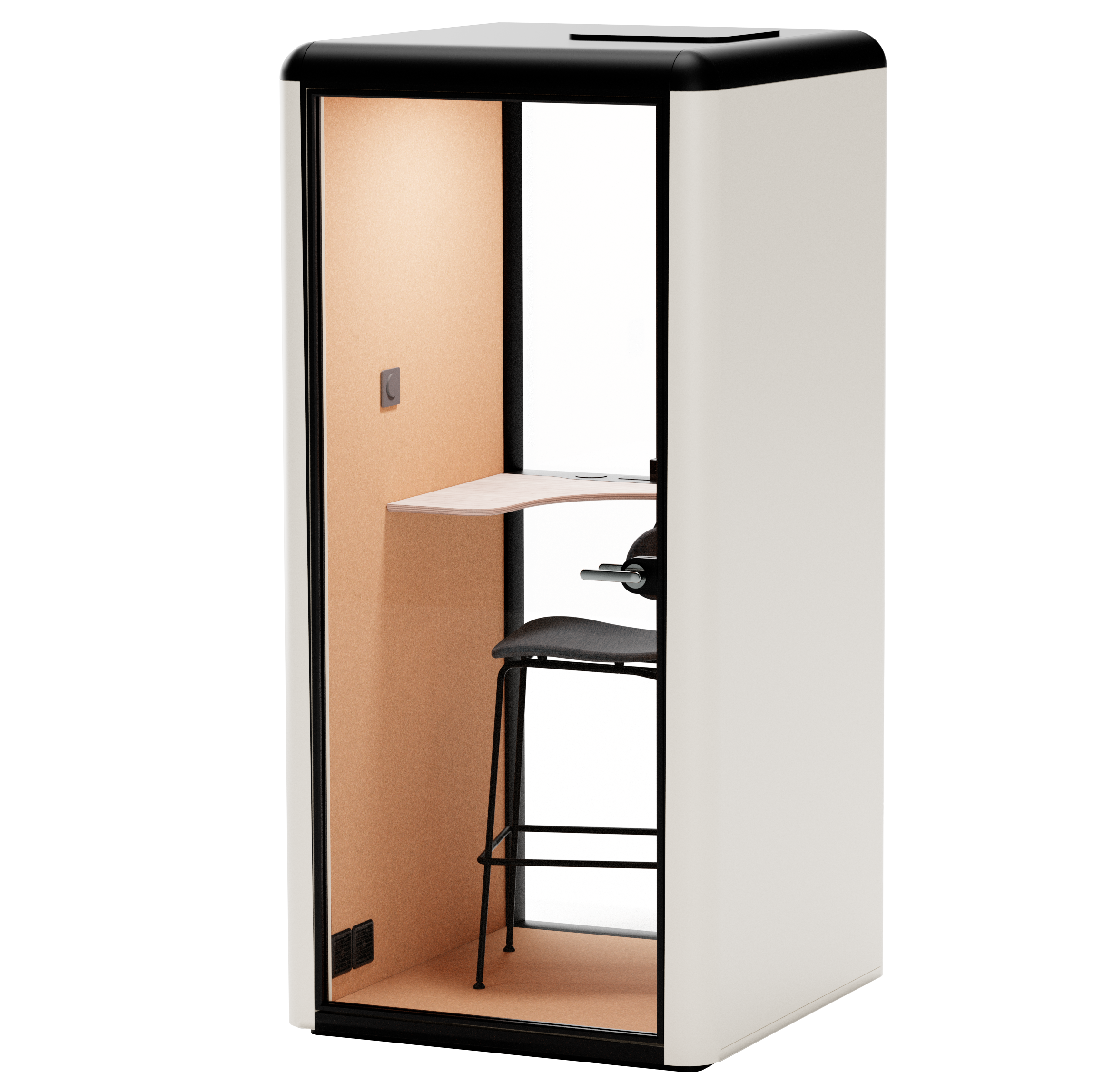 CABINE ACOUSTIQUE ESSEN S BLANC 01
