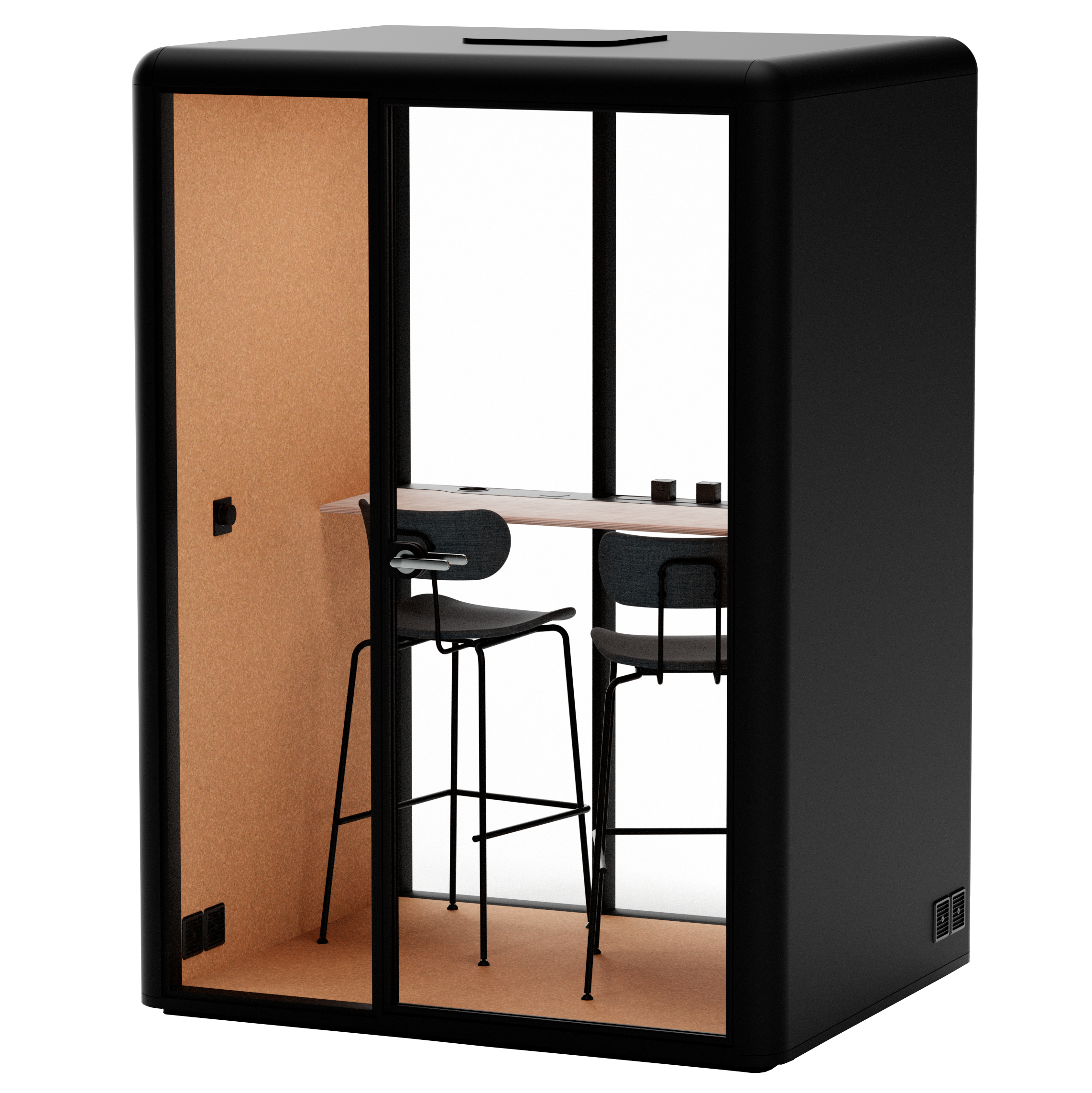 CABINE ACOUSTIQUE ESSEN M ANTHRACITE 01