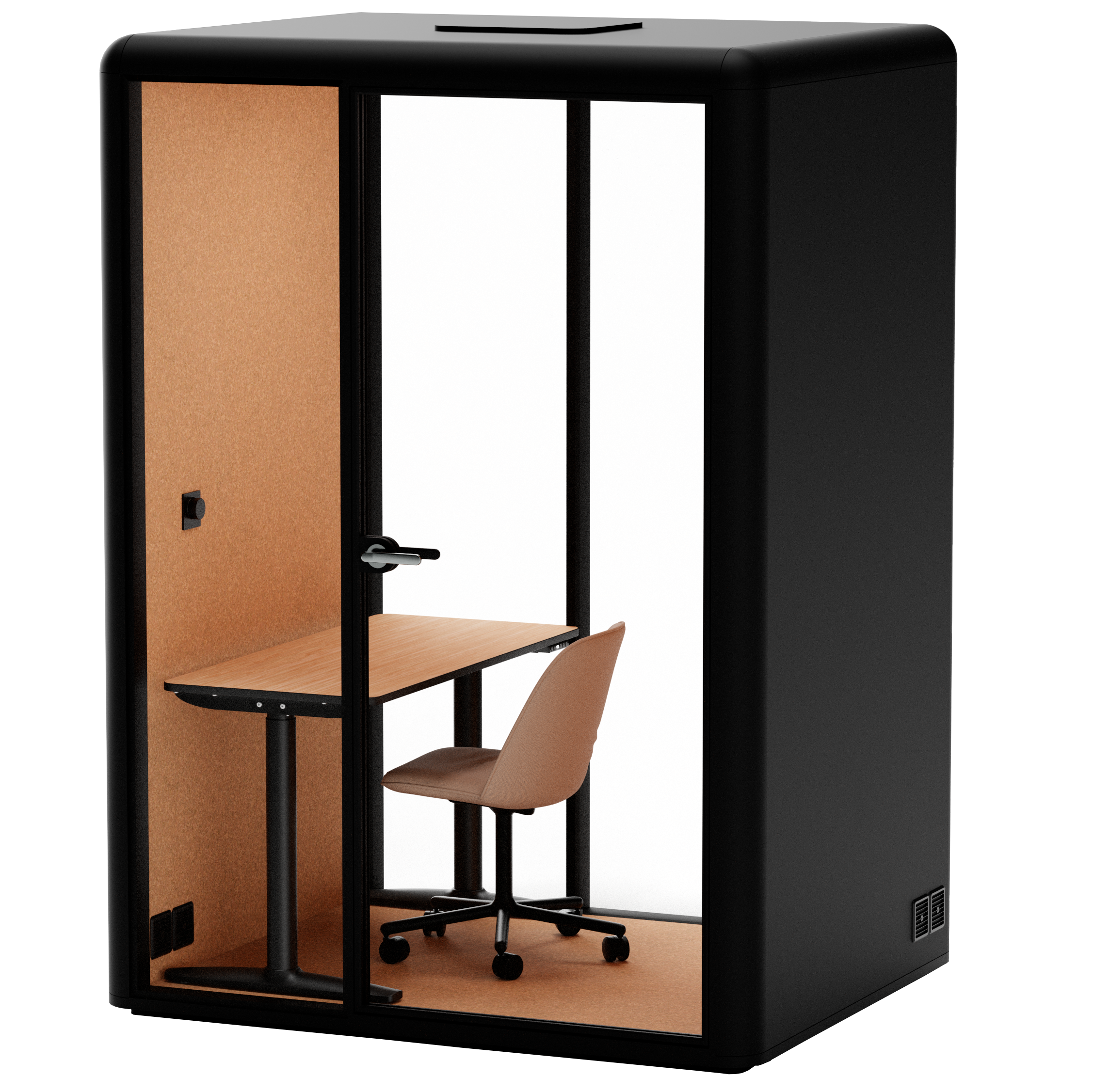 CABINE ACOUSTIQUE ESSEN M ANTHRACITE NUE 01